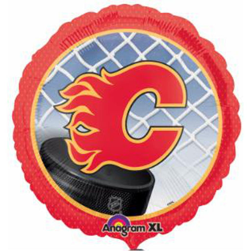 Calgary Flames 18" Round Package With S65 Packaging.