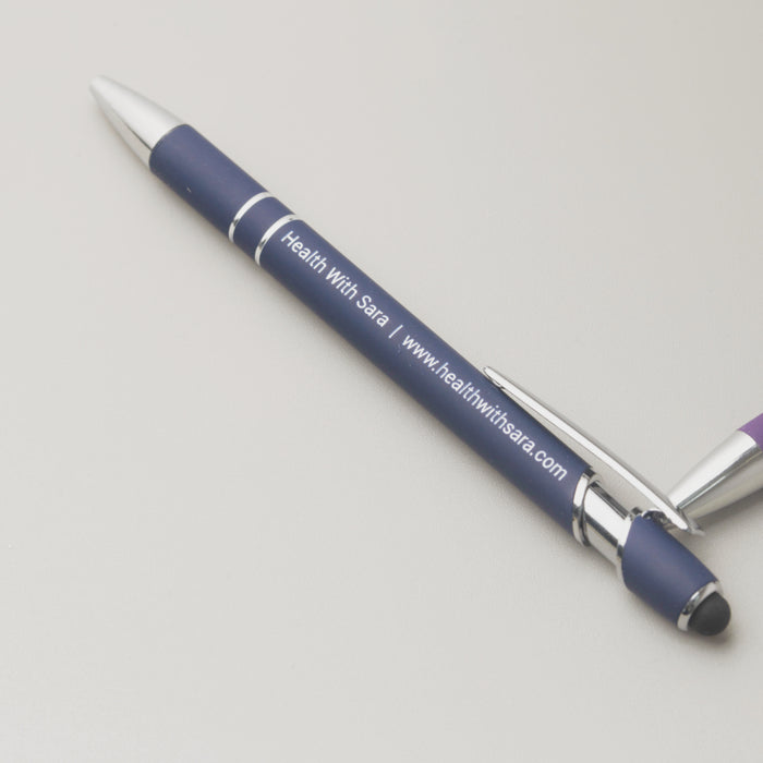 Personalised Pens for Business Promotional Gifts - In Navy Blue Color