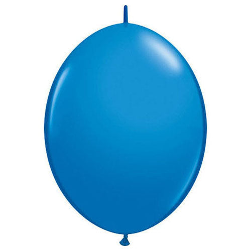 Qualatex QuickLink  Dark Blue 12" Latex Balloons