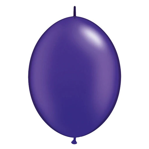 Qualatex QuickLink 6" Pearl Quartz Purple Latex Balloons (50/Pk)