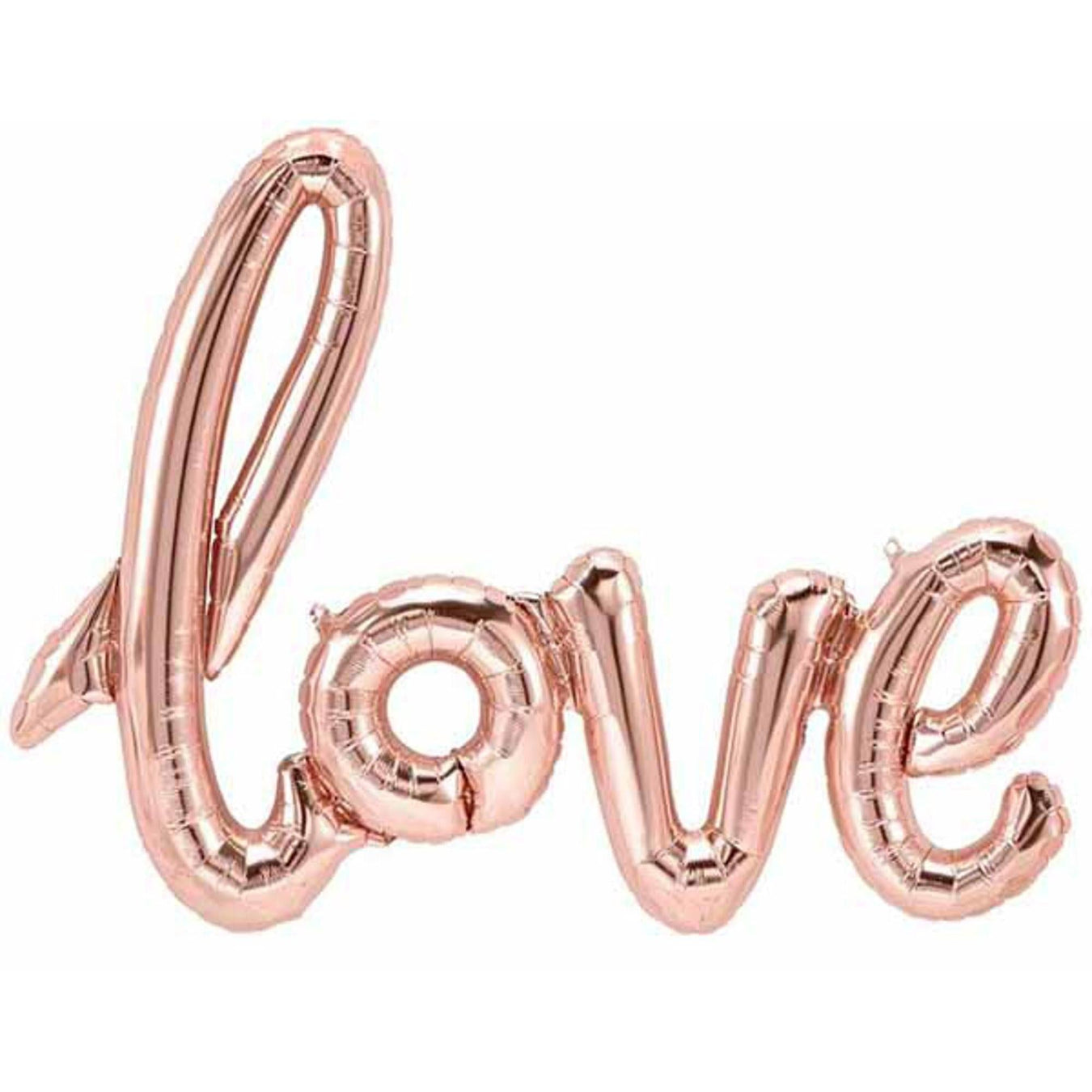 "Love" Script Letter Balloons