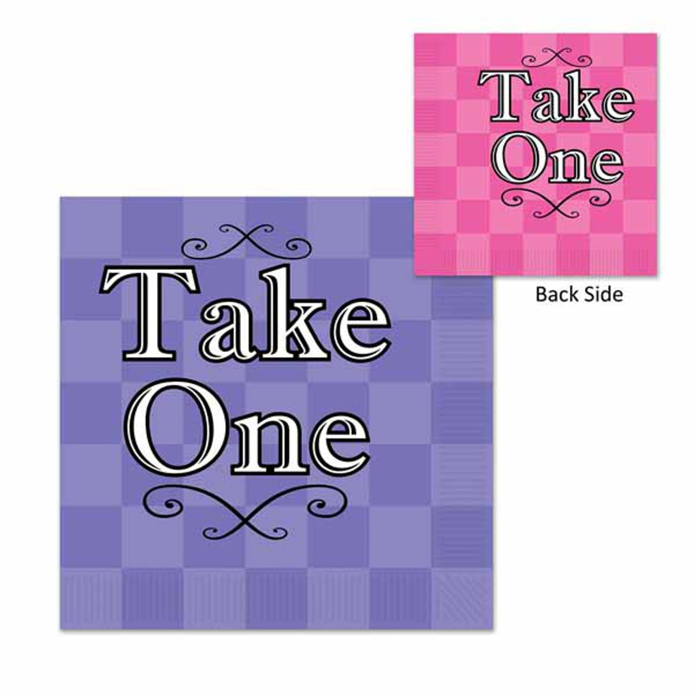 Party Napkins in Different Color and Designs