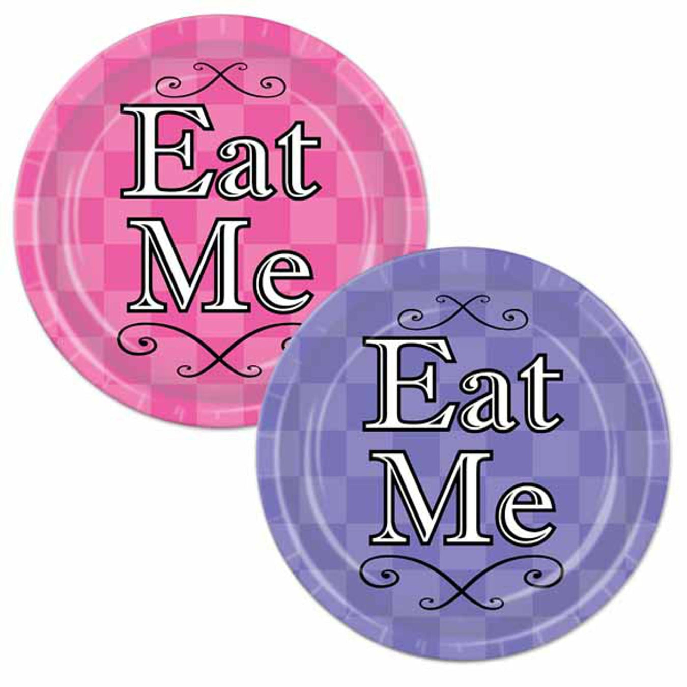 Party Plates in Different Color and Designs