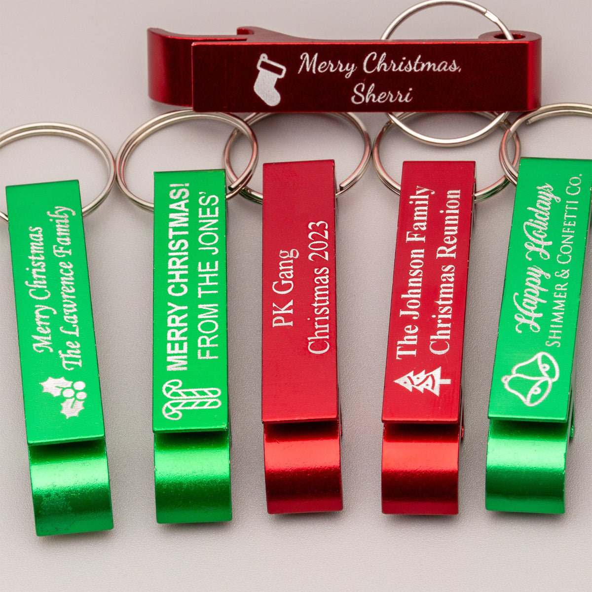 Custom Bottle Opener Keychains for Adults
