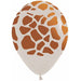 GIRAFFE WHITE SAND 11" SEMPERTEX 50/BG