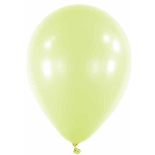 Anagram Macaron Pistachio Green 11-Inch Latex Balloons, 100 Count
