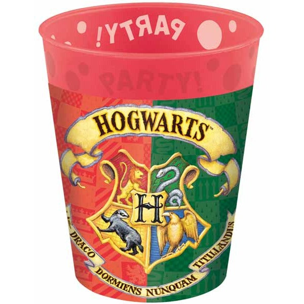 HARRY POTTER HOGWART REUSABLE CUP 9OZ 4P