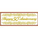 50th Anniversary Jumbo Sign Banner