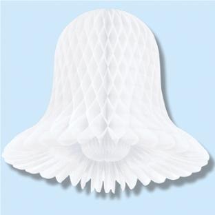 5" WESTMINSTER BELLS WHITE 4/PKG