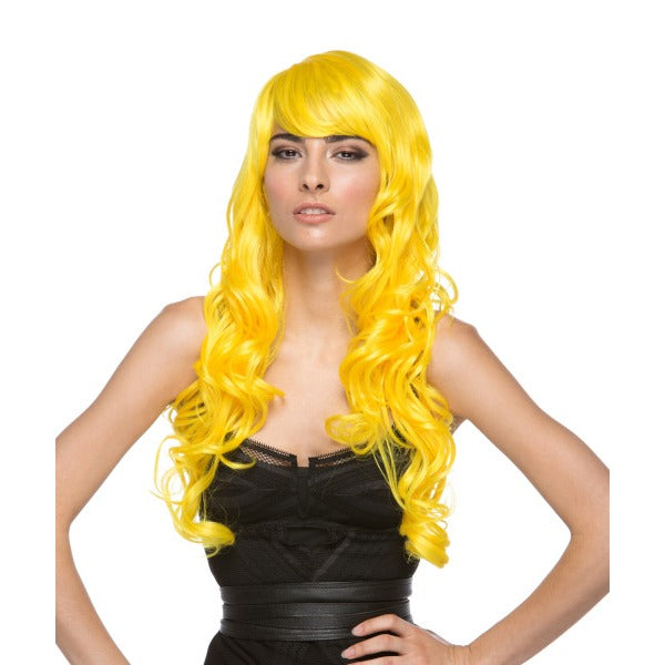 Melrose Yellow Costume Wig