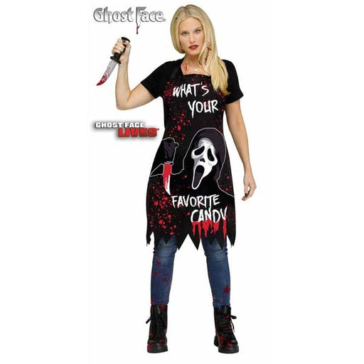 Ghost Face Horror Apron, One Size