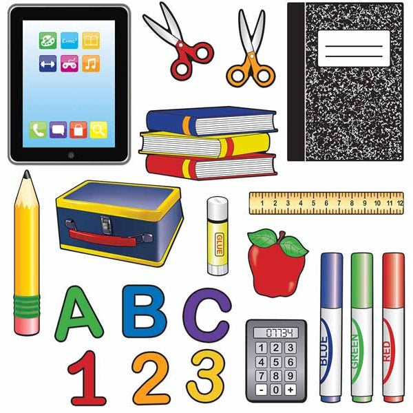 School Day Double-Sided Cutouts