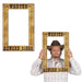 Western Wanted Photo Fun Frame, 1 Count