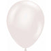 TUFTEX 11-Inch Pearl White Sugar Latex Balloons, 100 Count