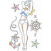 Sailor Girl Pin-Up Temporary Tattoo