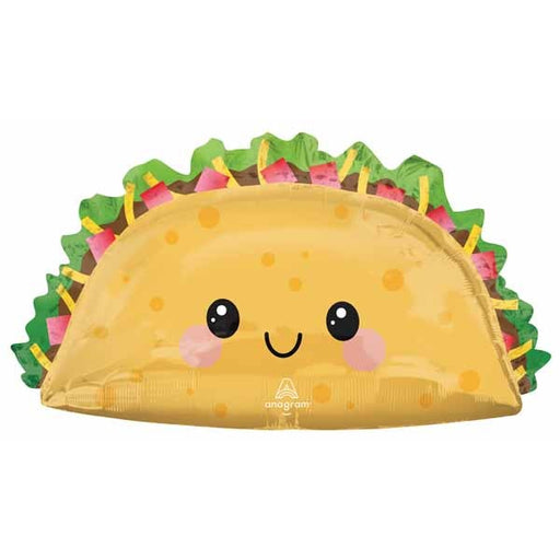 Taco Time 33-Inch Shaped Foil Balloon