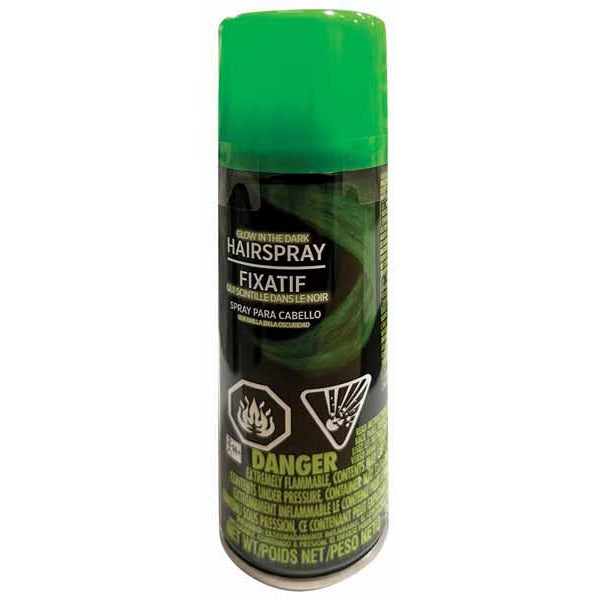 Fluorescent Green Hair Spray, 3 oz