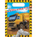 Construction Plastic Party Favor Bags, 6 Pack