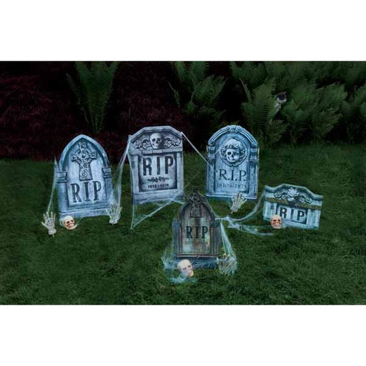 Kit de décoration d'Halloween « Cimetière en boîte »