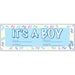 It's a Boy Sign Banner, 63 x 21 Inches