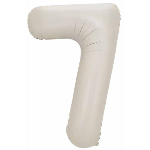 DecoChamp 34" Latte Number 7 Balloon