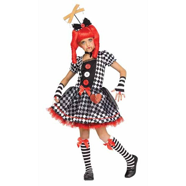 Marionette Doll Child Costume, Large 12-14