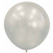 Sempertex 24-Inch Silk Oyster White Latex Balloons, 10 Pack
