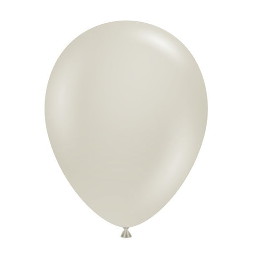 TUFTEX 17-Inch Stone Latex Balloons, 50 Count
