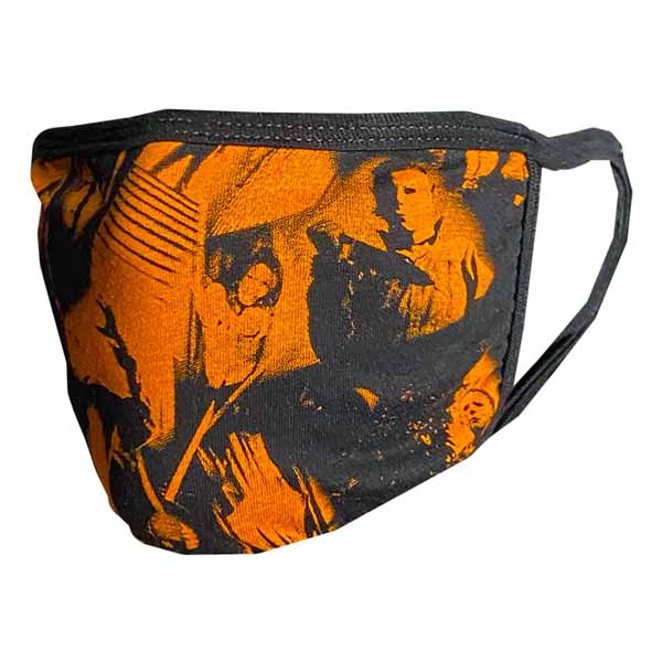 Halloween Collage Face Mask