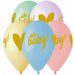 Gemar 13" Oh Baby Printed Latex Balloons, 50 Count