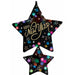 New Year Starlight 37" Foil Balloon