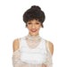 Black Gibson Girl Costume Wig
