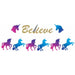 Believe Unicorn Streamer Set with 12-Foot Ribbon