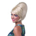 Blonde Beehive Costume Wig