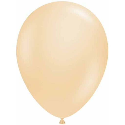 TUFTEX 17 Inch Blush Latex Balloons, 50 Count