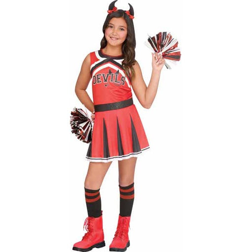 Devils Cheerleader Child Costume, Large 12/14