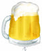 Beer Mug See-Thru Foil Balloon, 20 x 23 in