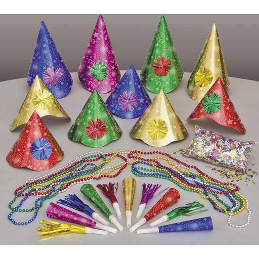 Assorted New Year's Party Kit for 10
