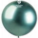 Gemar 31" Shiny Green #093 Latex Balloon, 1 Count