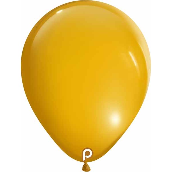 Prima Mango 5-Inch Round Latex Balloons, 100 Pack
