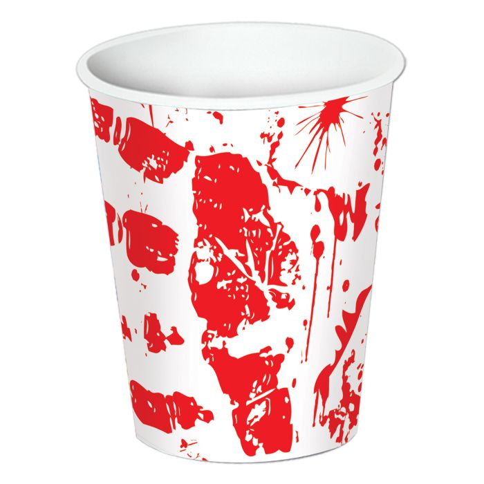 Bloody Handprints Beverage Cups