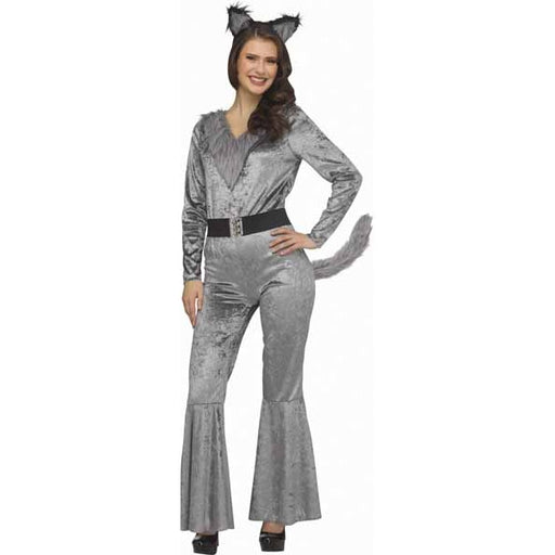 Women's Wolf Costume, Adult Small (4/6)
