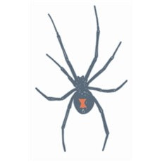Tinsley Transfers Black Widow Prison Temporary Tattoo