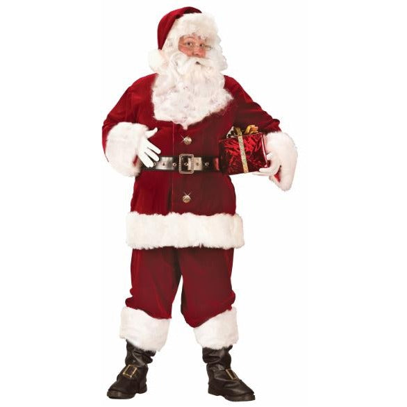 Deluxe Crimson Santa Suit, Adult Plus Size 50-54