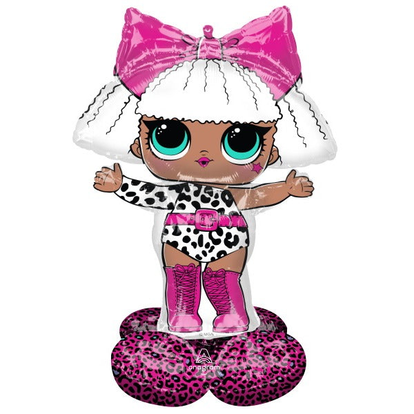 LOL Surprise! Glam Diva AirLoonz Foil Balloon, 47 Inch