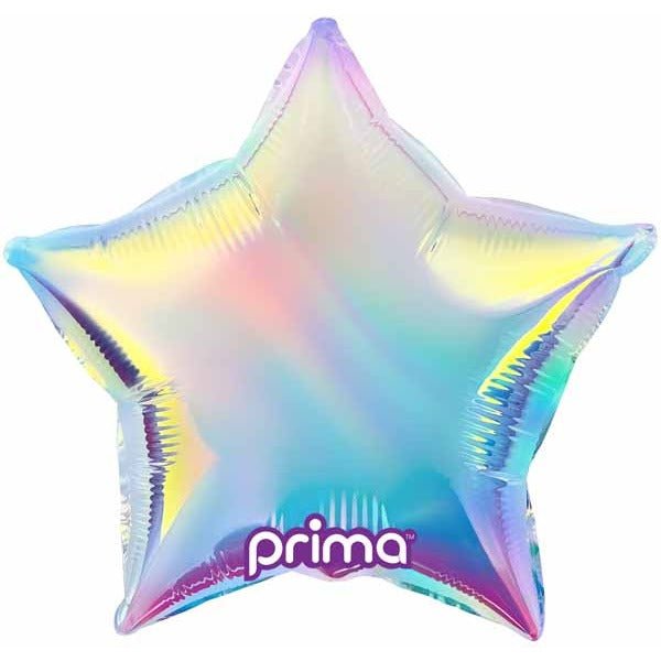 Prima Primadescent 4-Inch Star Foil Balloons, 10 Pack
