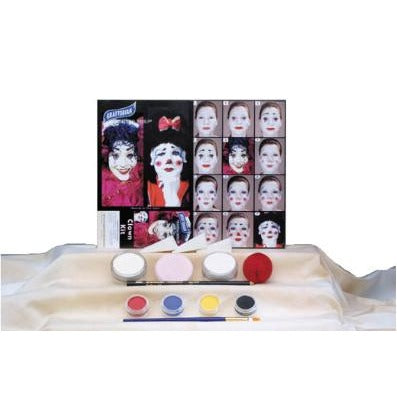 Graftobian Clown Makeup Kit with Foam Nose