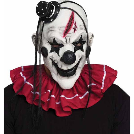 Black and White Horror Clown Mask