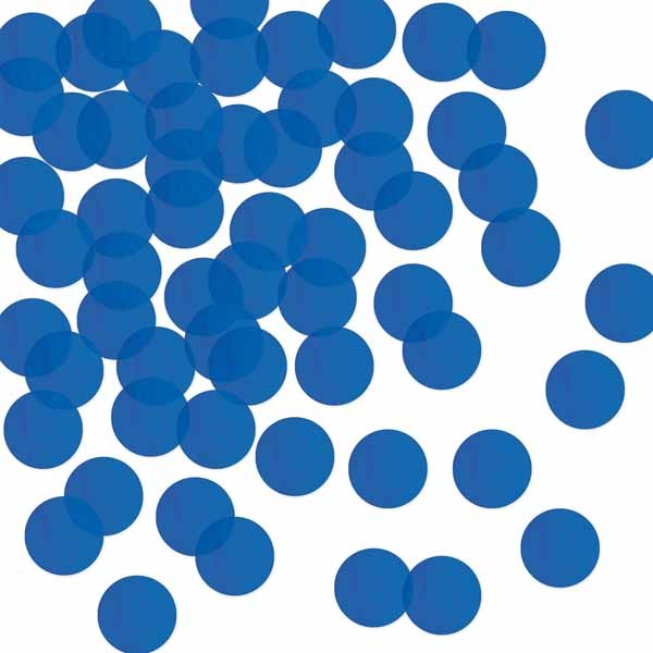 Blue Tissue Confetti, 8.8 oz Pack