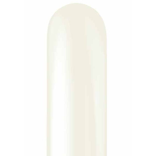 TUFTEX 260 Pearl Lace Latex Twisting Balloons, 50 Pack